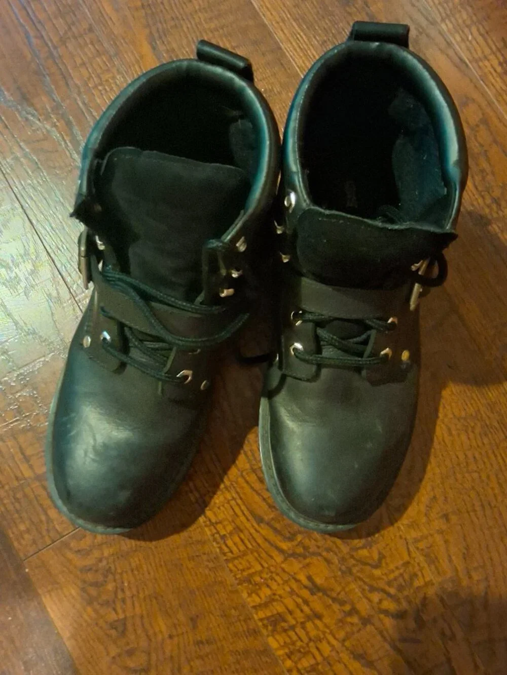 Motorcycle style boots size 8